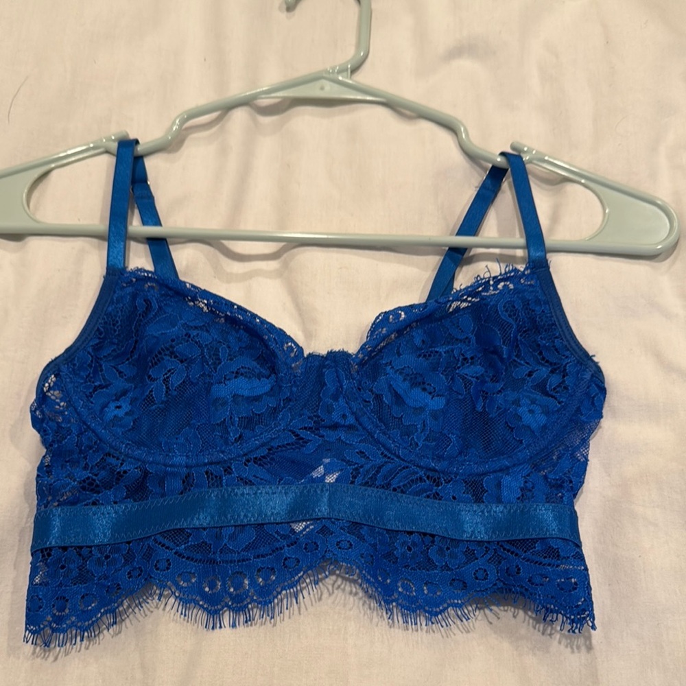Royal Blue Bra Top